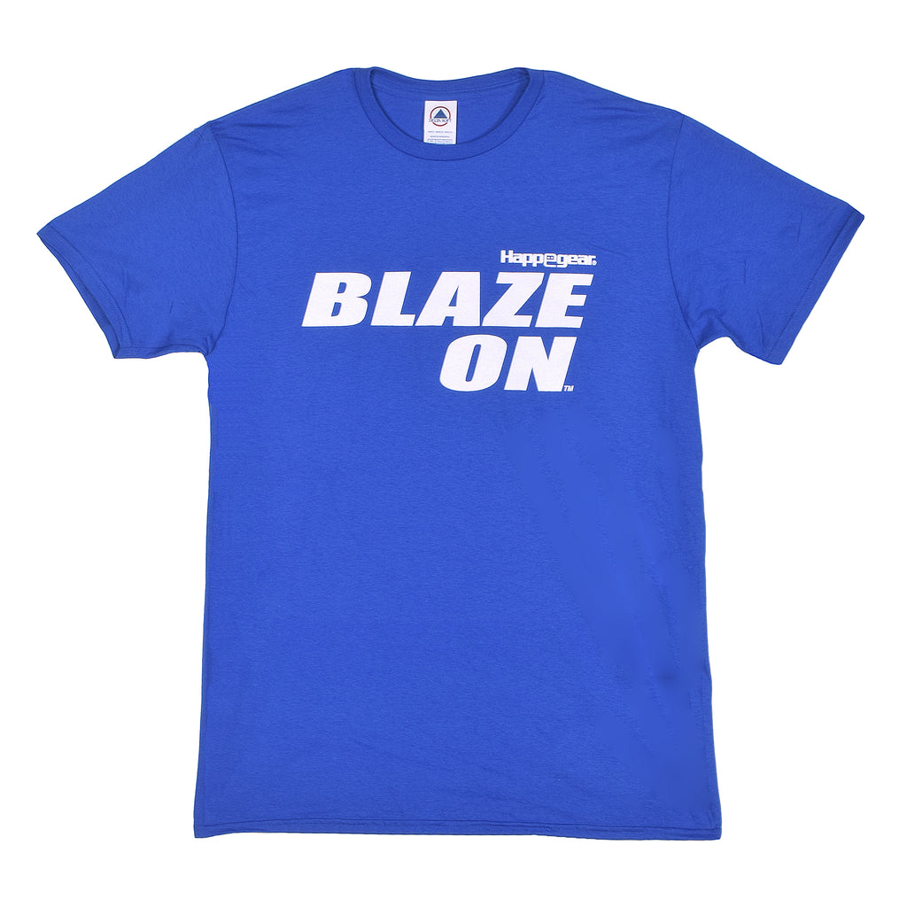 Happegear® Royal Blue Blaze On® T-Shirt