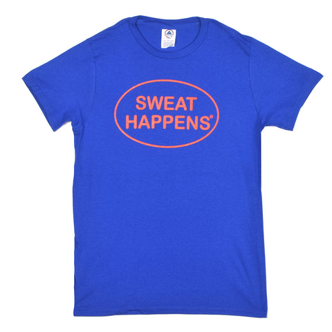 Happegear® Royal Blue Sweat Happens® T-Shirt
