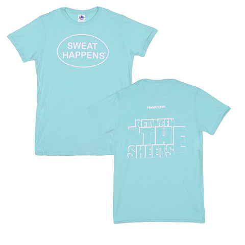 Happegear® Celadon Sweat Happens®/…Between the Sheets T-Shirt